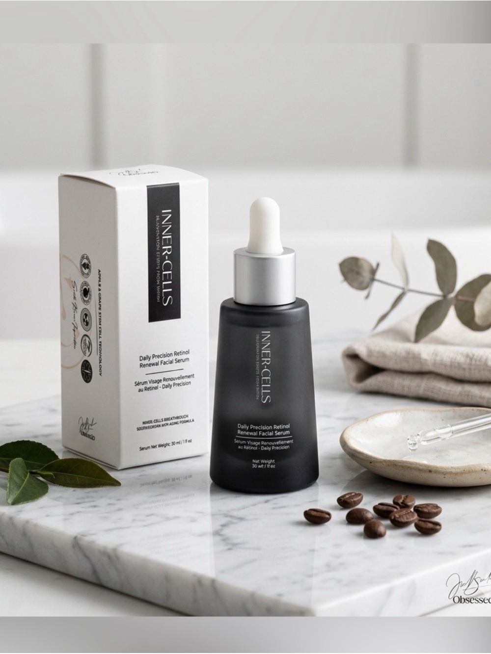 INNER-CELLS Daily Precision Retinol Firming Facial Serum - Retail $299